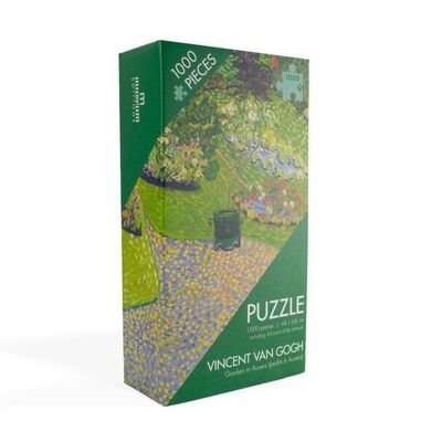 Puzzle 1000 Teile, Garten in Auvers, Vincent van Gogh