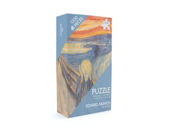 Puzzle, 1000 pièces, Munch, Le cri 1