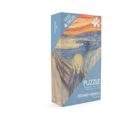 Puzzle, 1000 pieces, Munch, The scream