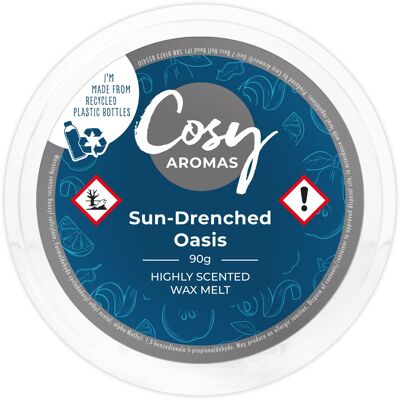 Oasis bañado por el sol (90 g de cera derretida)