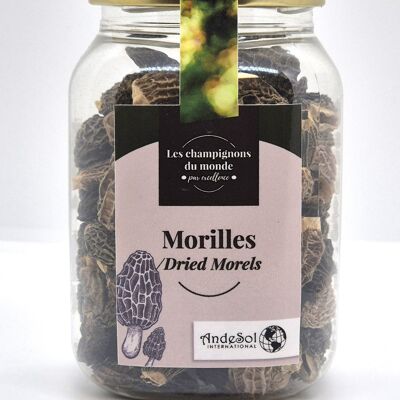 WILD special dried morels without tails 50g