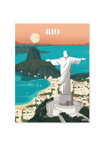 Affiche voyage | Rio de Janeiro 2