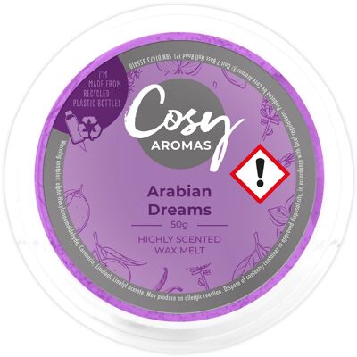 Sueños árabes (50 g de cera derretida)