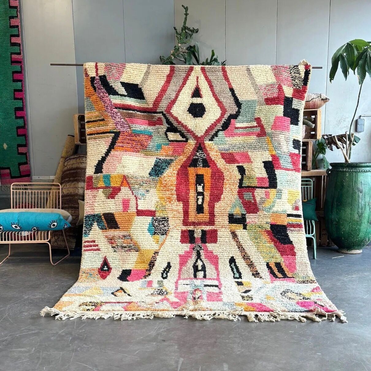 Beni Ouarain Berber Rug