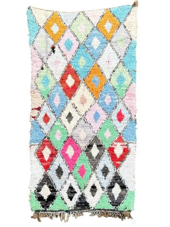 Tapis Berbere marocain boucherouite 1