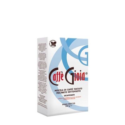 Entkoffeinierte weiße Mischung aus gemahlenem Kaffee für Moka, 250 g
