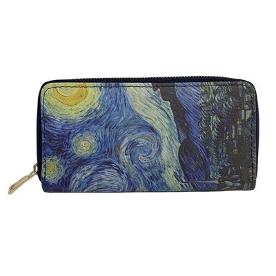Van Gogh Starry Night Print - Purse