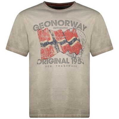 Camiseta hombre Noruega Geográfica JAPORAL_MEN_DISTRI