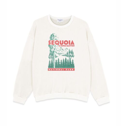 White washed French Disorder Sequioa sweaters for men