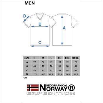 T-shirt Homme Geographical Norway JOTHAM_MEN_DISTRI 6