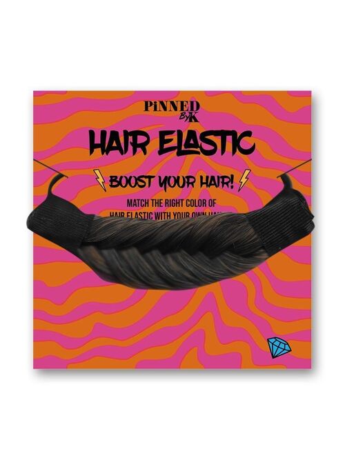 Hair Elastic Weaved - Dark Brown