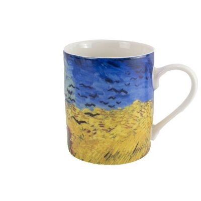 Mug, Champ de blé aux corbeaux, Vincent van Gogh , Auvers