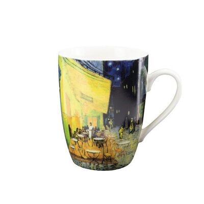 Taza, Terraza de un café de noche, Vincent van Gogh