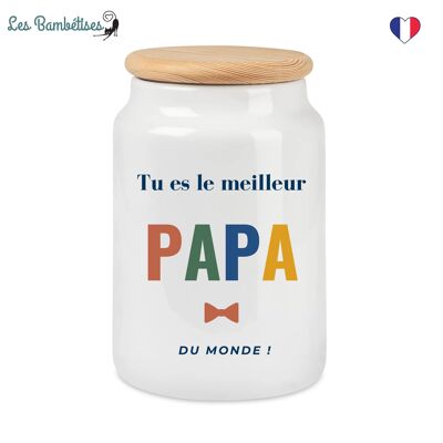 Papa Colors Cookie Jar