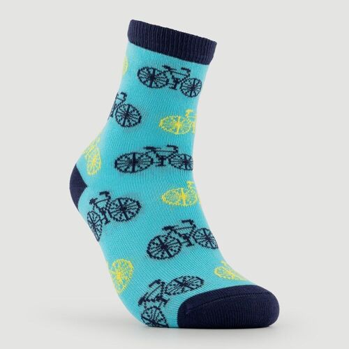 VERALUNA SOCKS BICYCLES TURQ