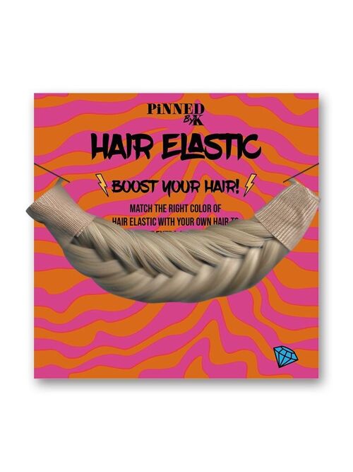 Hair Elastic Weaved - Ash Blonde