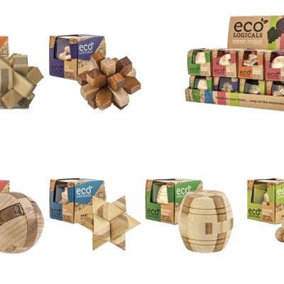 ASSORTIMENT MINI CHALLENGES "ECO LOGICALS" - PRÉSENTOIR 24 UNITÉS