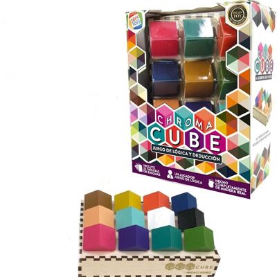 Logik- und Deduktionsspiel „Chroma Cube“