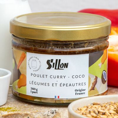 Hühnercurry - Gemüse und Dinkel 370g - Bronze Epicure 2025