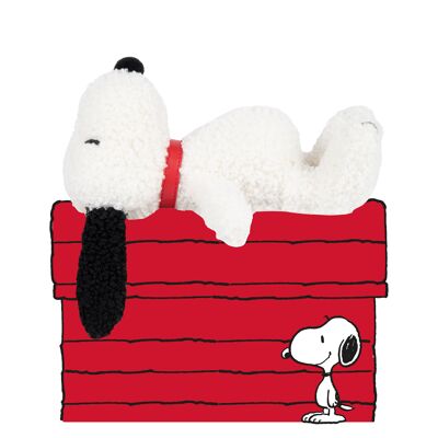 SNOOPY - Snoopy Tiny Teddy en caja de regalo - 17 cm - %