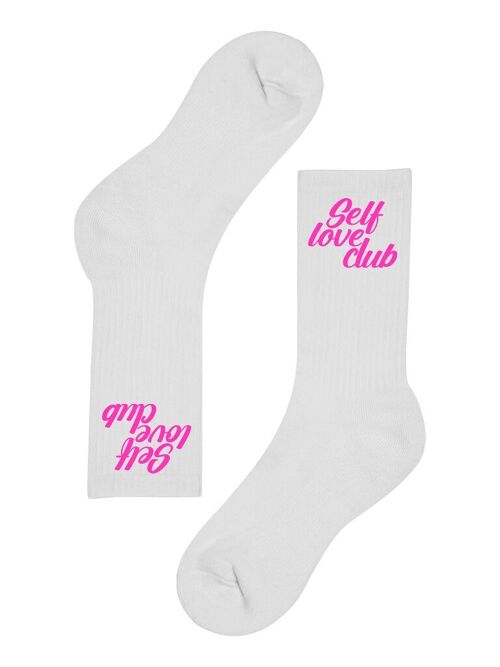 Socks Pink Self Love Club Sportive