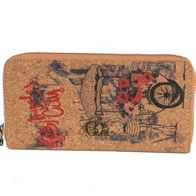 [ PG58-3 ] Cork lady wallet