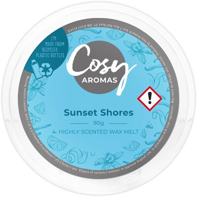 Sunset Shores (90 g de cire fondue)