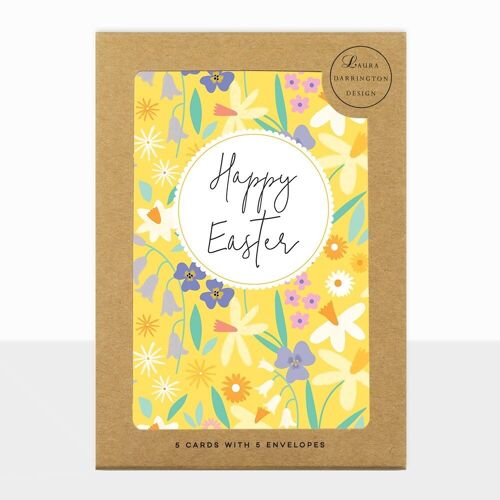 Utopia Everyday Card Pack - Blank Everyday Card Pack - All over floral