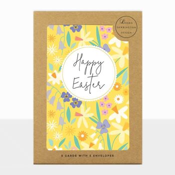 Utopia Everyday Card Pack - Pack de cartes vierges de tous les jours - Partout floral