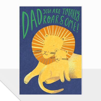 Fathers Day Card - Spectrum Collection - Roarsome