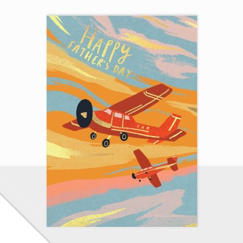 Fathers Day Card - Spectrum Collection - Aeroplanes