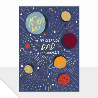 Tarjeta del Día del Padre - Colección Spectrum - Universo