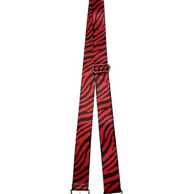 Strap Red Zebra