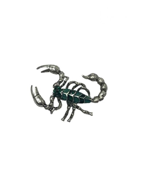 Silver Scorpion Candy Badge