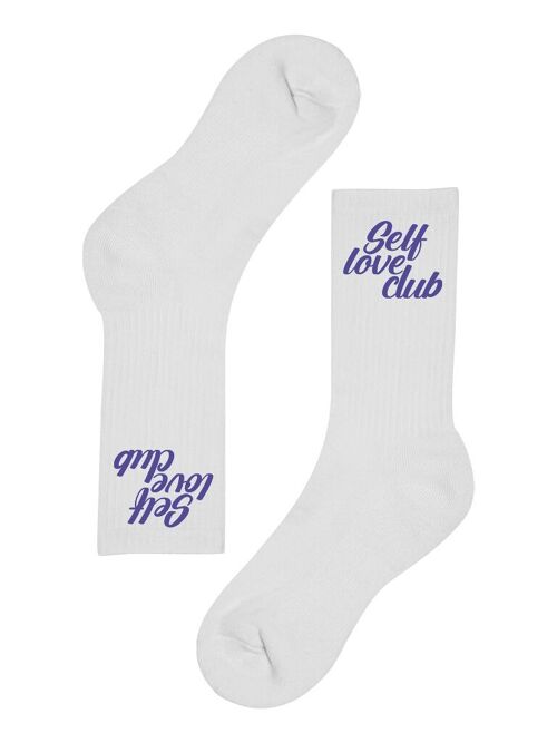 Socks Purple Self Love Club Sportive