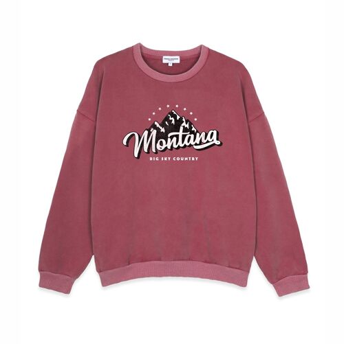 Brick red French Disorder Clyde Montana sweaters for men