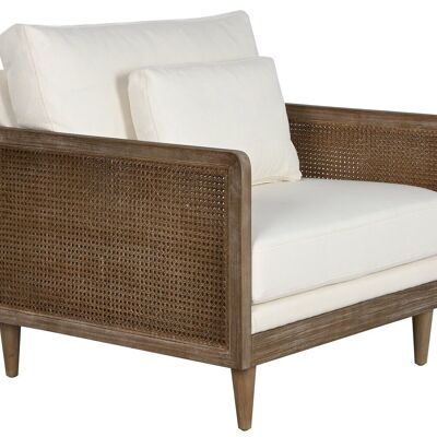 POLYESTER-RATTAN-SESSEL 93X86X88 NATURAL MB211720
