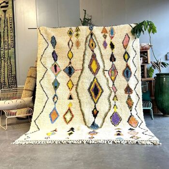 tapis berbere beni ouarain moderne marocain 1