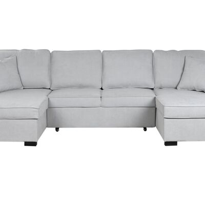 POLYESTER SOFA BED 2.98X154X92 GRAY MB211718