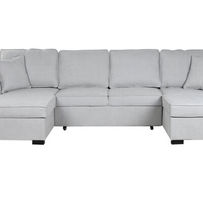 POLYESTER SOFA BED 2.98X154X92 GRAY MB211718