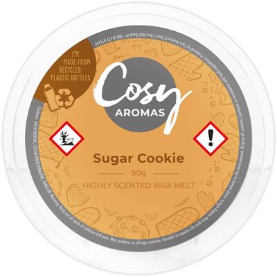 Biscuit au sucre (90 g de cire fondue)