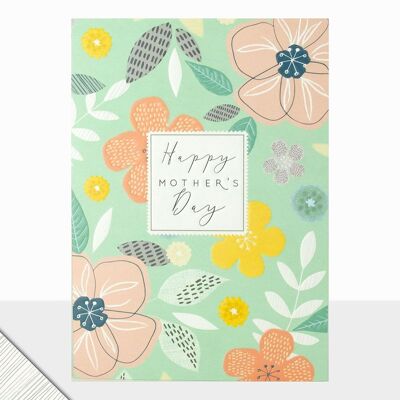 Flower Mother's Day Card - Halcyon Mothers Day Flower