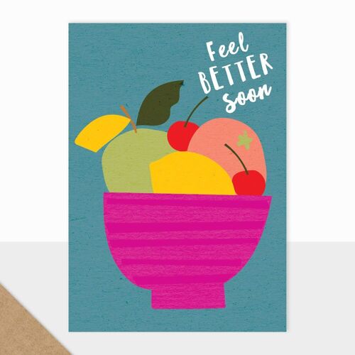 Bloom Collection - With Sympathy - Thinking of you Card - Fruit Bowl