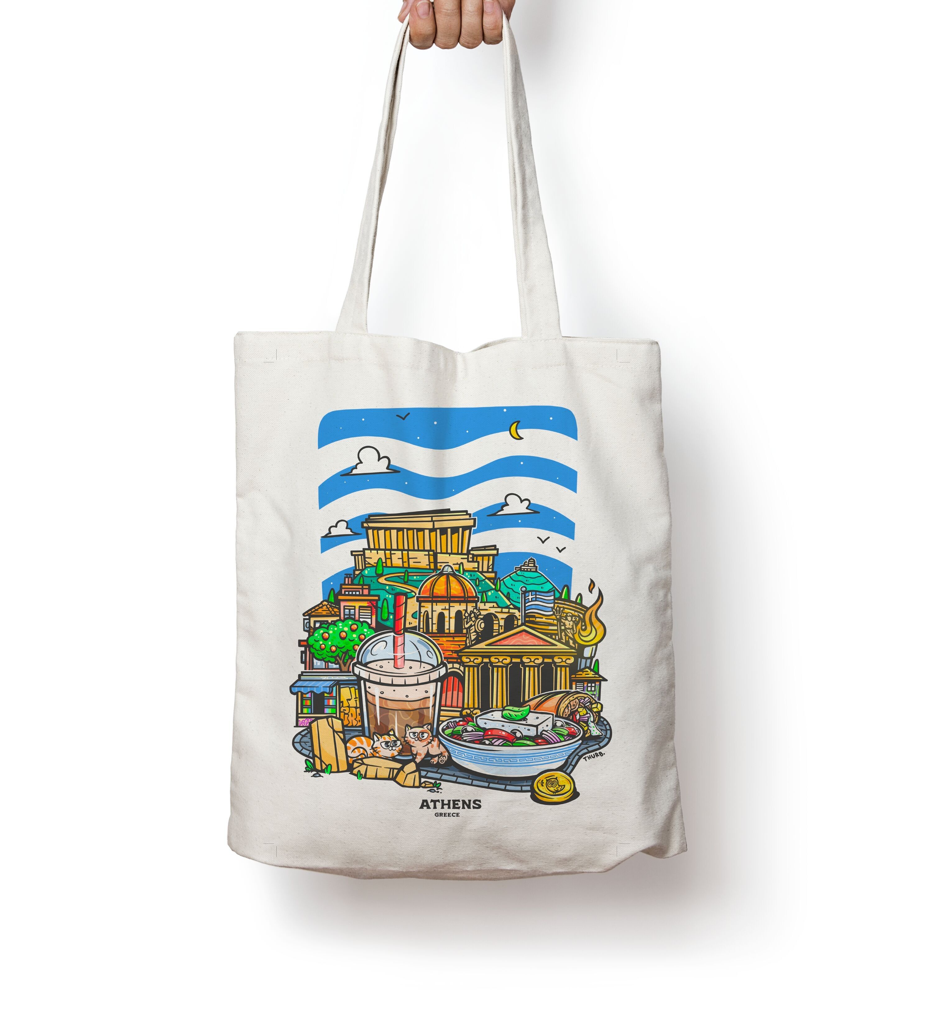 Einkaufstasche - ATHEN