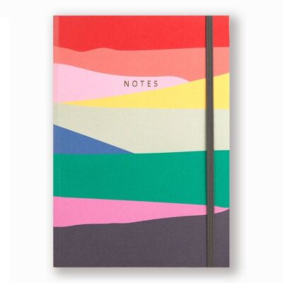 Colourful Strips Notebook - Notebook Strips