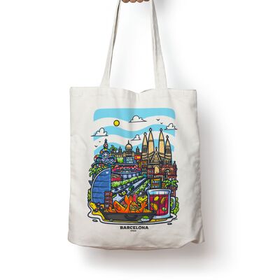 Borsa tote - BARCELLONA