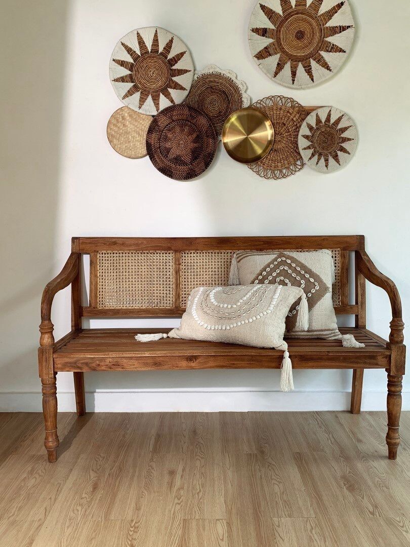 CAOBILLA PANCA IN RATAN 150X52X87 MB213864