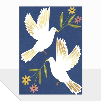 Blank Card - Spectrum Collection - Doves