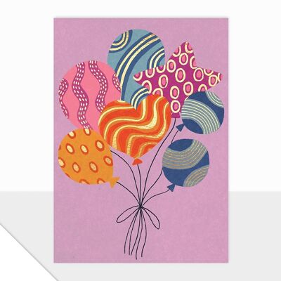 Blank Card - Spectrum Collection - Balloons