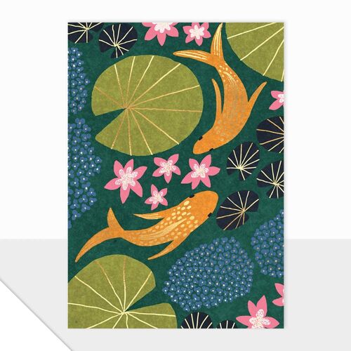 Blank Card - Spectrum Collection - Koi Pond